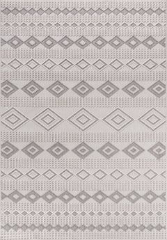 Goya Woven Non-Slip Geometric Diamond Pattern Indoor Area Rug - Ornate Home
