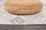 Goya Woven Non-Slip Geometric Diamond Pattern Indoor Area Rug - Ornate Home