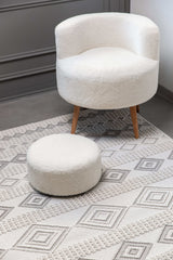 Goya Woven Non-Slip Geometric Diamond Pattern Indoor Area Rug - Ornate Home
