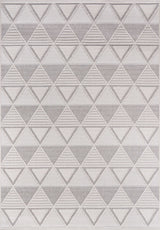 Goya Woven Non-Slip Geometric Triangle Pattern Indoor Area Rug - Ornate Home