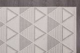 Goya Woven Non-Slip Geometric Triangle Pattern Indoor Area Rug - Ornate Home