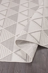 Goya Woven Non-Slip Geometric Triangle Pattern Indoor Area Rug - Ornate Home