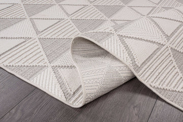 Goya Woven Non-Slip Geometric Triangle Pattern Indoor Area Rug - Ornate Home