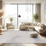 Goya Woven Non-Slip Minimalist Circular Geometry Indoor Area Rug - Ornate Home