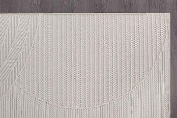 Goya Woven Non-Slip Minimalist Circular Geometry Indoor Area Rug - Ornate Home