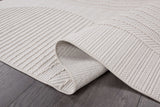 Goya Woven Non-Slip Minimalist Circular Geometry Indoor Area Rug - Ornate Home