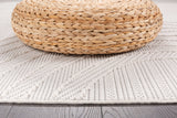 Goya Woven Non-Slip Minimalist Circular Geometry Indoor Area Rug - Ornate Home
