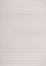 Goya Woven Non-Slip Minimalist Lattice Pattern Indoor Area Rug - Ornate Home