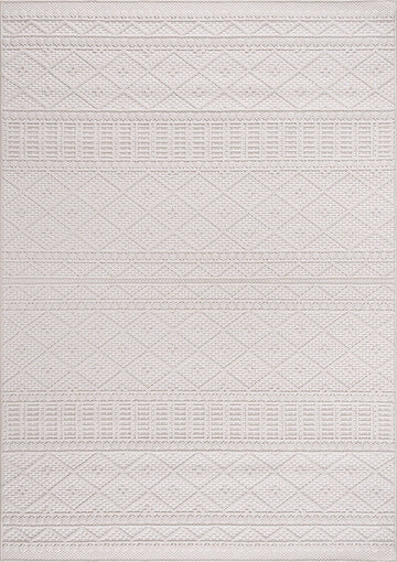 Goya Woven Non-Slip Minimalist Lattice Pattern Indoor Area Rug - Ornate Home