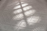 Goya Woven Non-Slip Minimalist Lattice Pattern Indoor Area Rug - Ornate Home