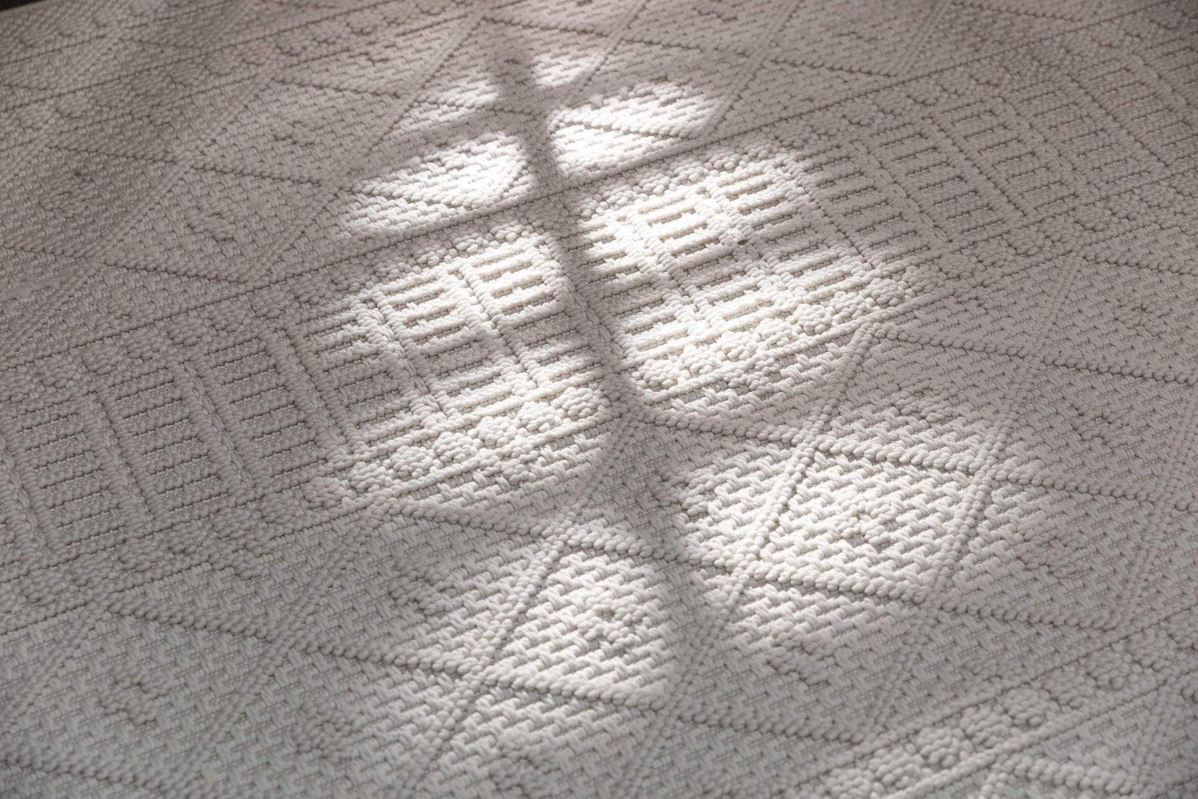 Goya Woven Non-Slip Minimalist Lattice Pattern Indoor Area Rug - Ornate Home