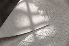 Goya Woven Non-Slip Minimalist Lattice Pattern Indoor Area Rug - Ornate Home