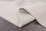 Goya Woven Non-Slip Modern Abstract Linear Indoor Area Rug - Ornate Home