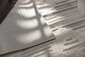Goya Woven Non-Slip Modern Abstract Linear Indoor Area Rug - Ornate Home
