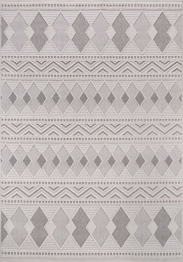 Goya Woven Non-Slip Tribal Geometric Pattern Indoor Area Rug - Ornate Home