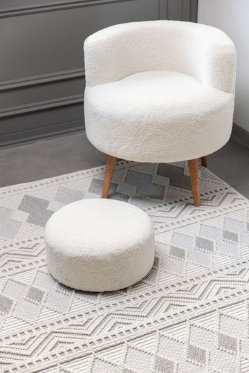 Goya Woven Non-Slip Tribal Geometric Pattern Indoor Area Rug - Ornate Home