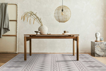 Goya Woven Non-Slip Tribal Geometric Pattern Indoor Area Rug - Ornate Home