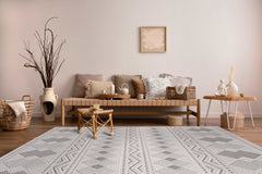 Goya Woven Non-Slip Tribal Geometric Pattern Indoor Area Rug - Ornate Home