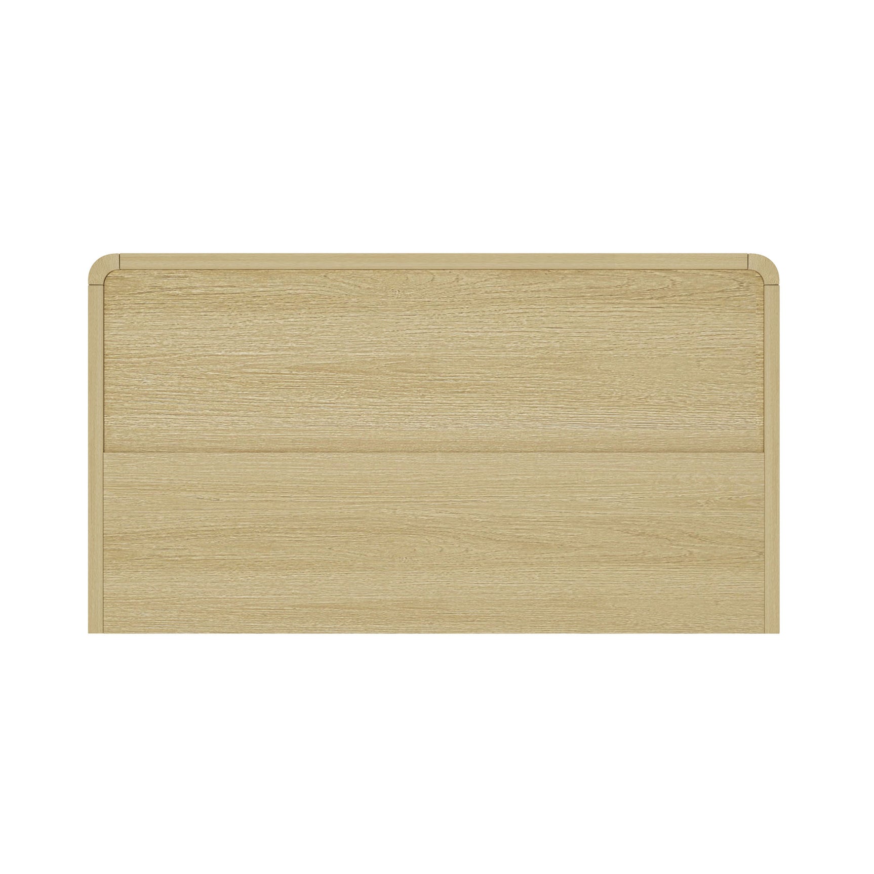 Grace 60" Double Dresser in Natural Oak and Black - Ornate Home