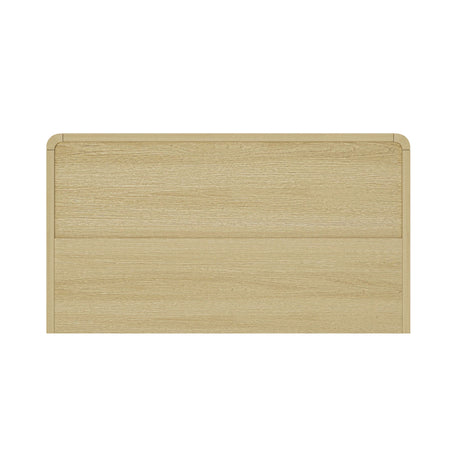 Grace 60" Double Dresser in Natural Oak and Black - Ornate Home