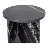Grace Black Marble Accent Table - Ornate Home