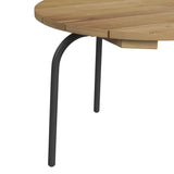 Grace Black/Natural/Olefin Beige Outdoor Seating 4PC Set - Ornate Home