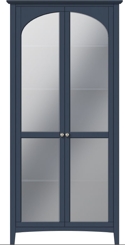 Grace Blueberry Display Cabinet - Ornate Home