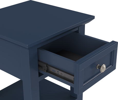 Grace Blueberry Drink Table - Ornate Home