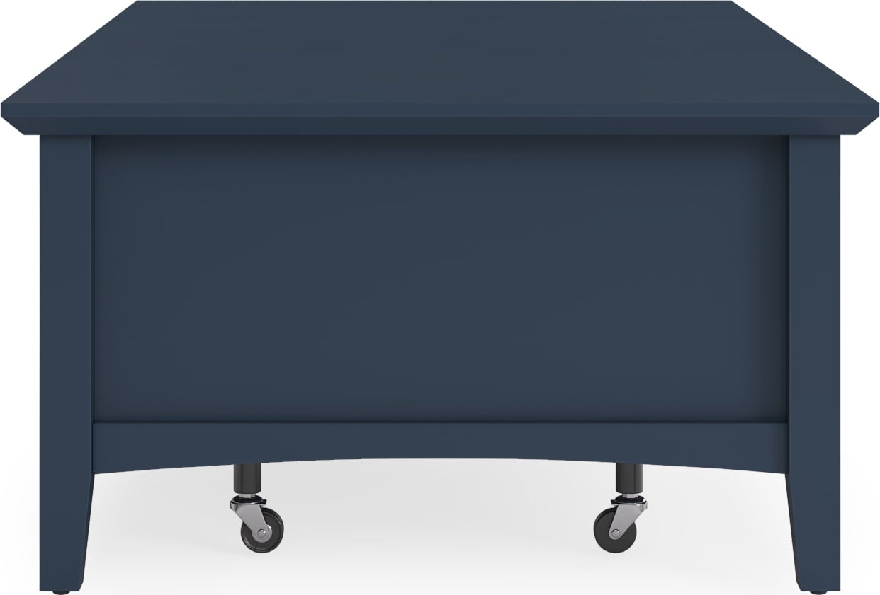 Grace Blueberry Rectangle Coffee Table - Ornate Home