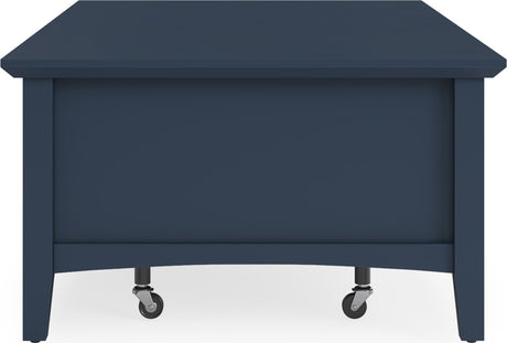 Grace Blueberry Rectangle Coffee Table - Ornate Home