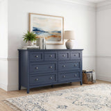 Grace Blueberry Six Drawer Dresser - Ornate Home