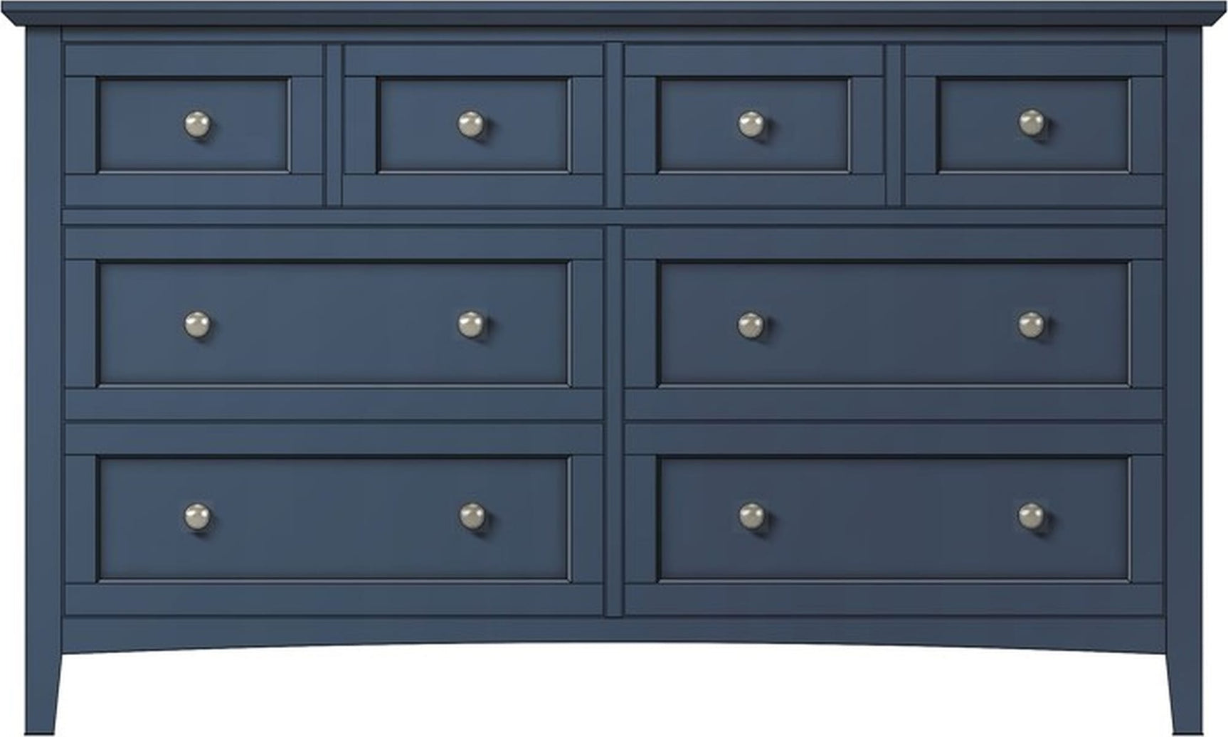 Grace Blueberry Six Drawer Dresser - Ornate Home