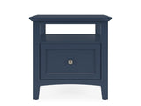 Grace Blueberry Square End Table - Ornate Home