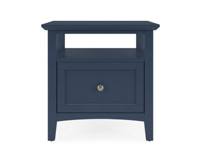 Grace Blueberry Square End Table - Ornate Home