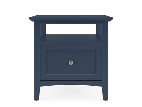 Grace Blueberry Square End Table - Ornate Home