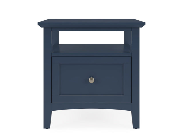 Grace Blueberry Square End Table - Ornate Home