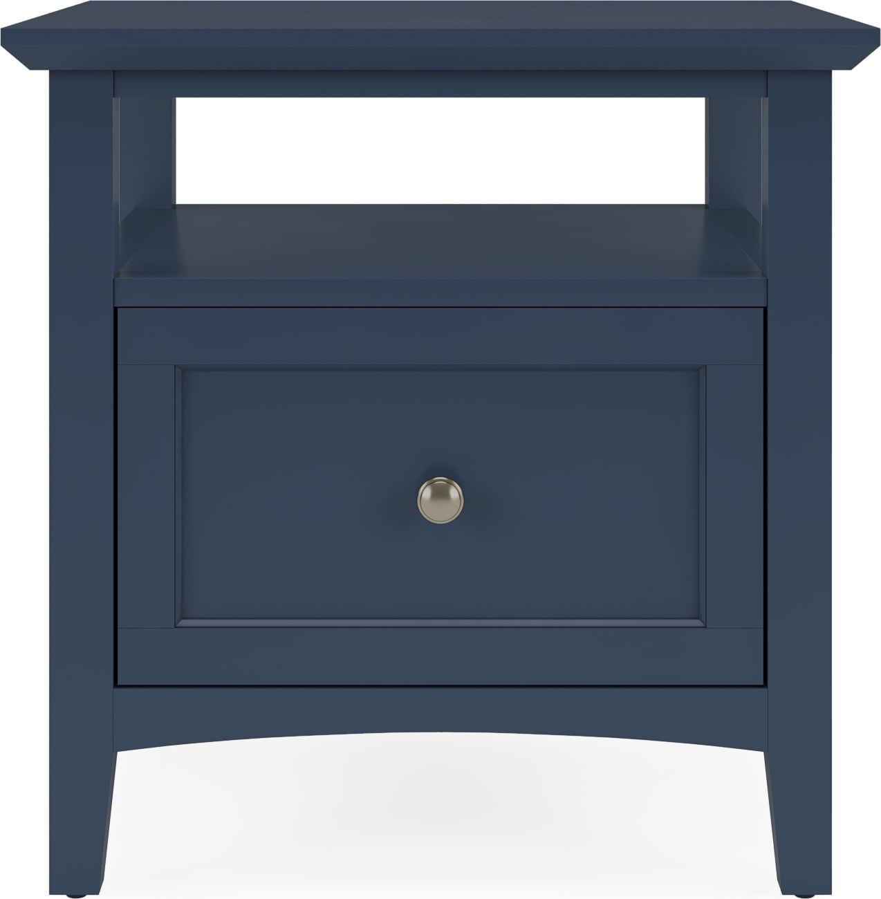 Grace Blueberry Square End Table - Ornate Home