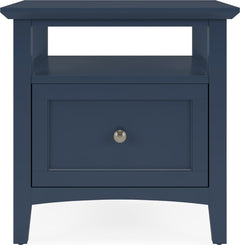 Grace Blueberry Square End Table - Ornate Home