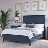 Grace Blueberry Twin Panel Bed - Ornate Home