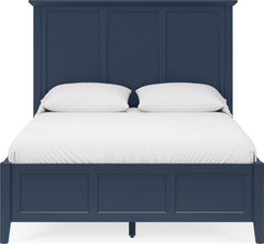 Grace Blueberry Twin Panel Bed - Ornate Home