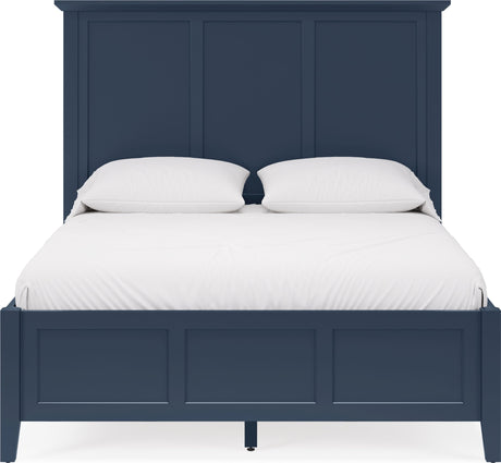 Grace Blueberry Twin Panel Bed - Ornate Home