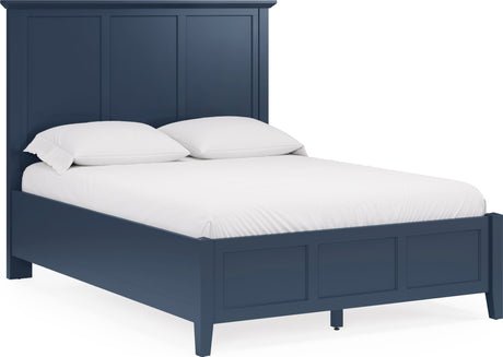 Grace Blueberry Twin Panel Bed - Ornate Home
