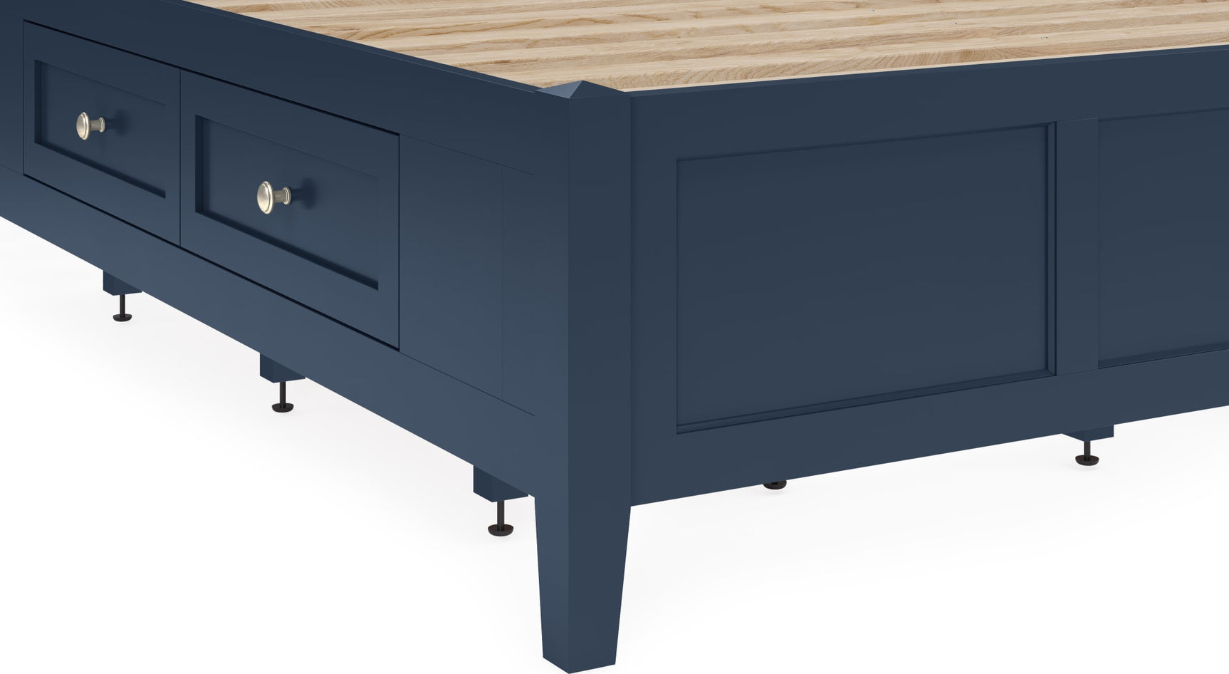 Grace Blueberry Twin Storage Bed - Ornate Home