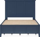 Grace Blueberry Twin Storage Bed - Ornate Home