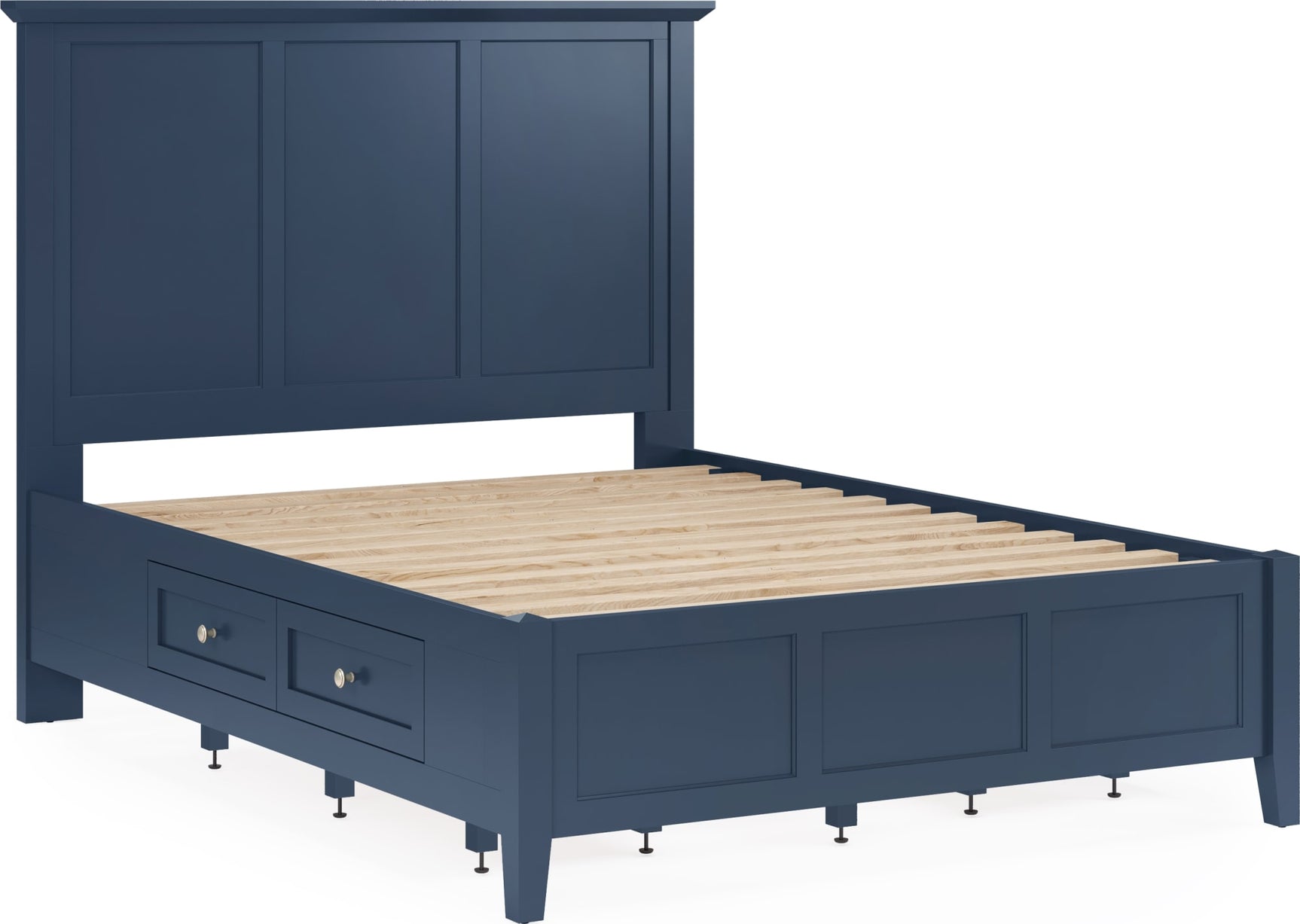 Grace Blueberry Twin Storage Bed - Ornate Home