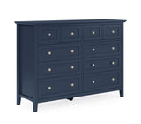 Grace Eight Drawer Dresser in Blueberry - Ornate Home