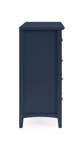 Grace Eight Drawer Dresser in Blueberry - Ornate Home