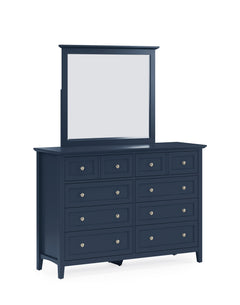 Grace Eight Drawer Dresser in Blueberry - Ornate Home