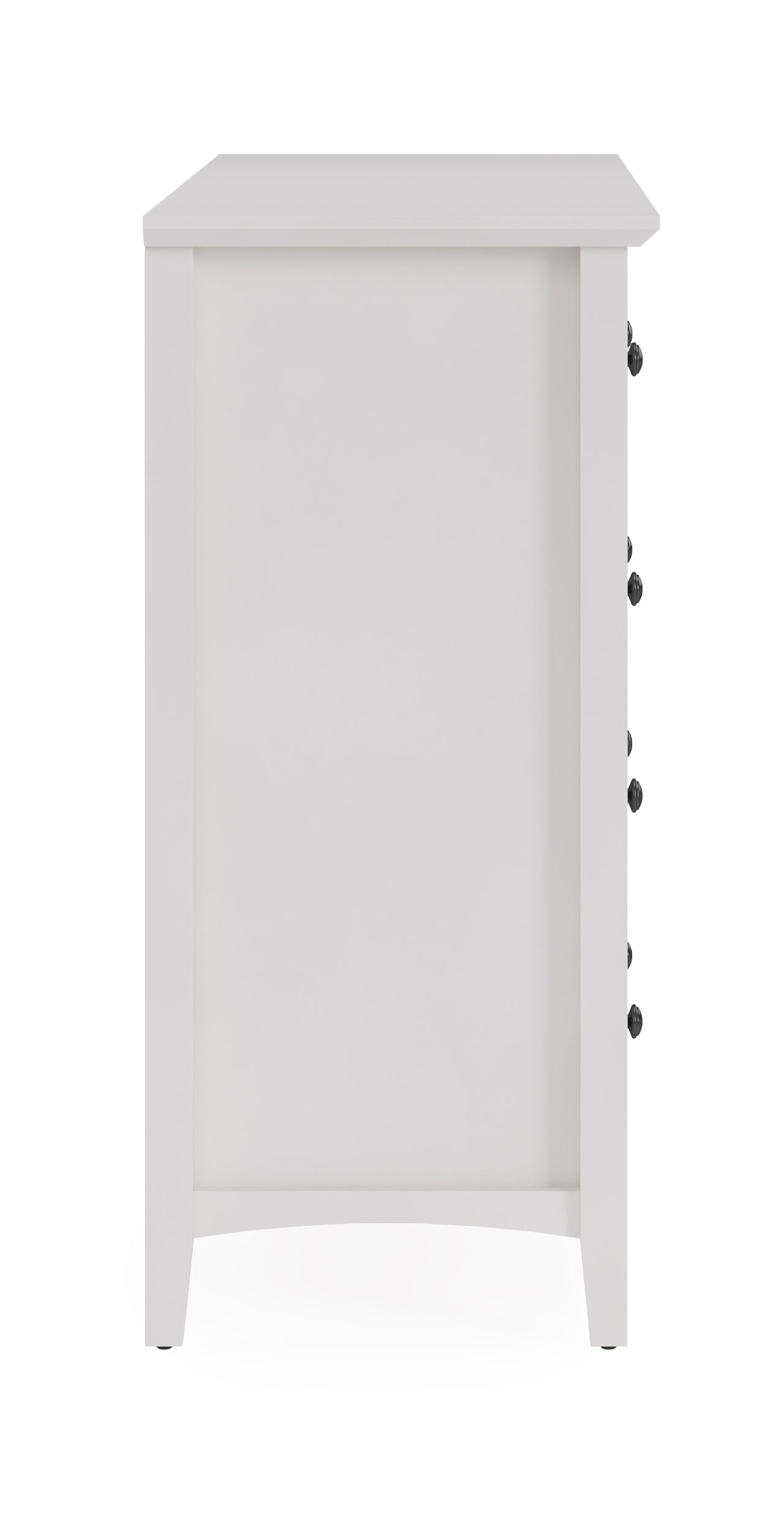 Grace Eight Drawer Dresser in Snowfall White - Ornate Home