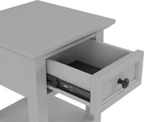 Grace Elephant Grey Drink Table - Ornate Home